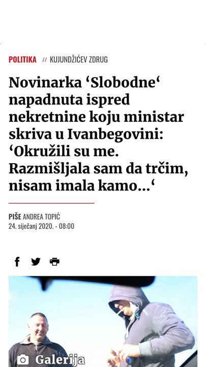 Kada ostanu bez argumenata – onda napadaju novinar…