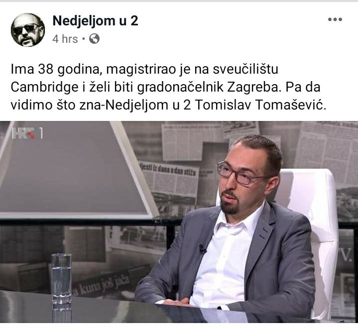 Ovu nedjelju svi gledamo Nedjeljom u 2 gdje gostuj…