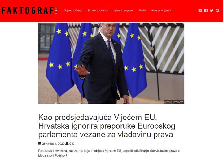 Ponovno problemi Hrvatsko predsjedanje Vijećem EU…