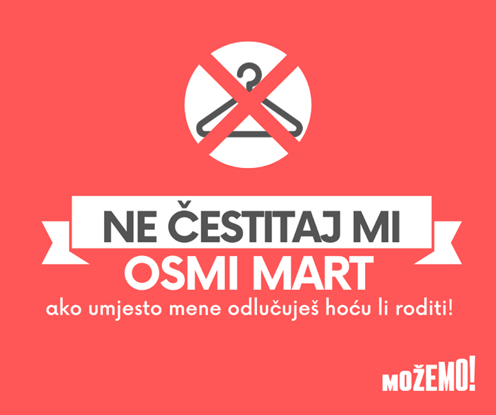 #nečestitajmi8mart #možemo…