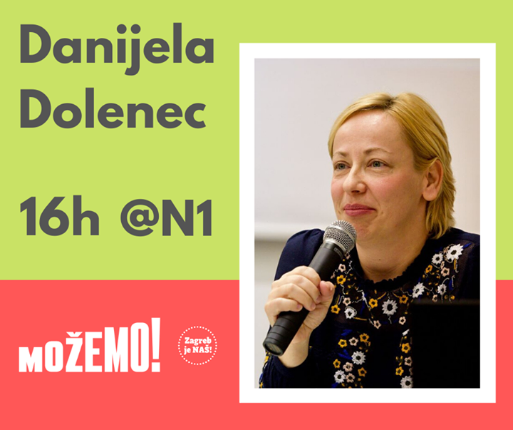 Naša Danijela Dolenec danas u 16 sati na N1 Telev…