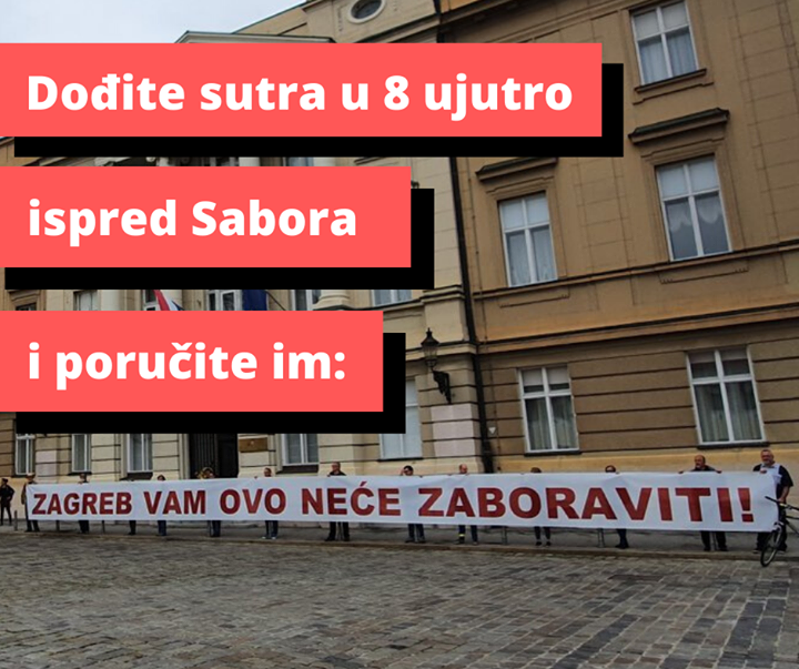 Sutra. Ponedjeljak 18. 5. U 8 sati ujutro. Svi zaj…