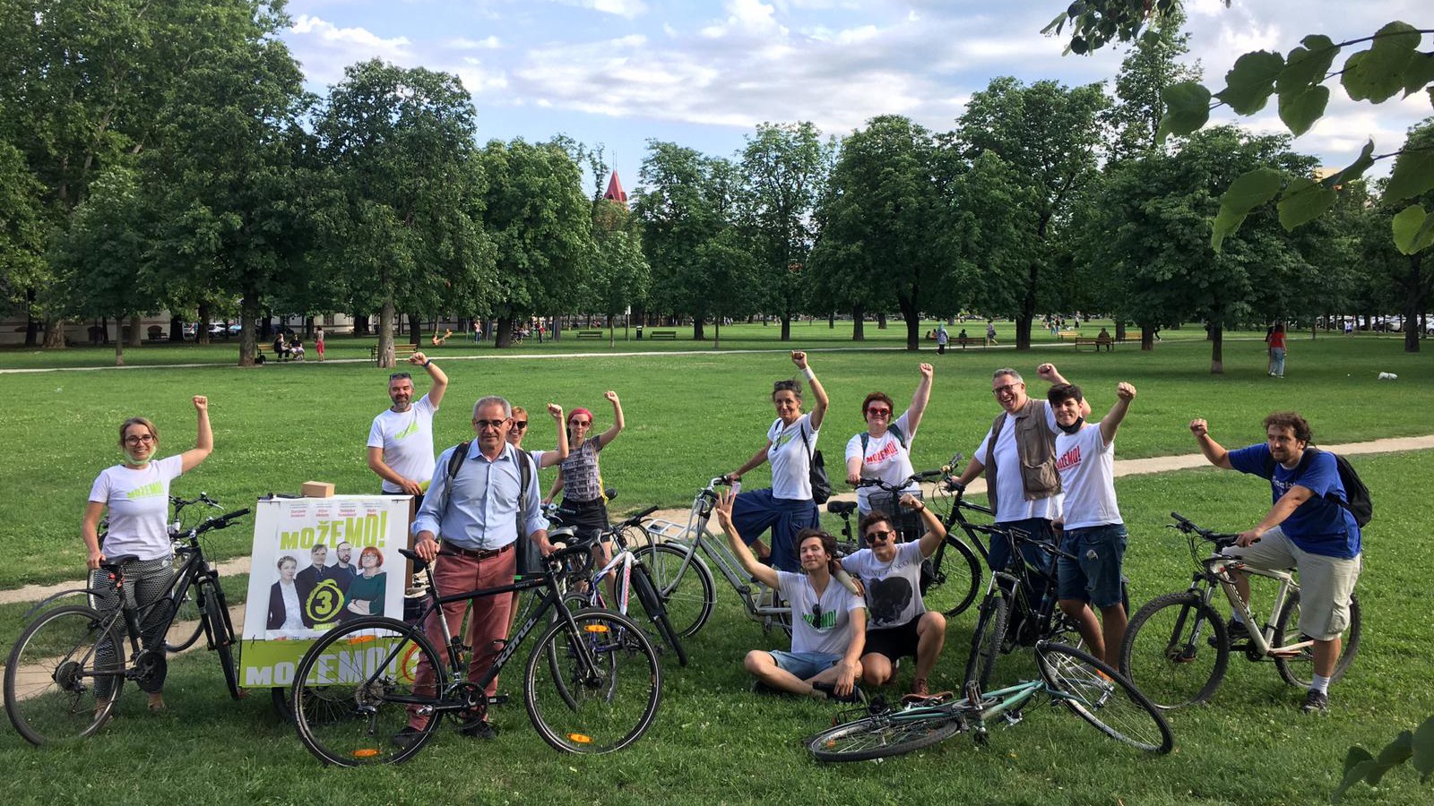 Naša ciklokaravana i dalje obilazi Zagreb uzduž i poprijeko ?