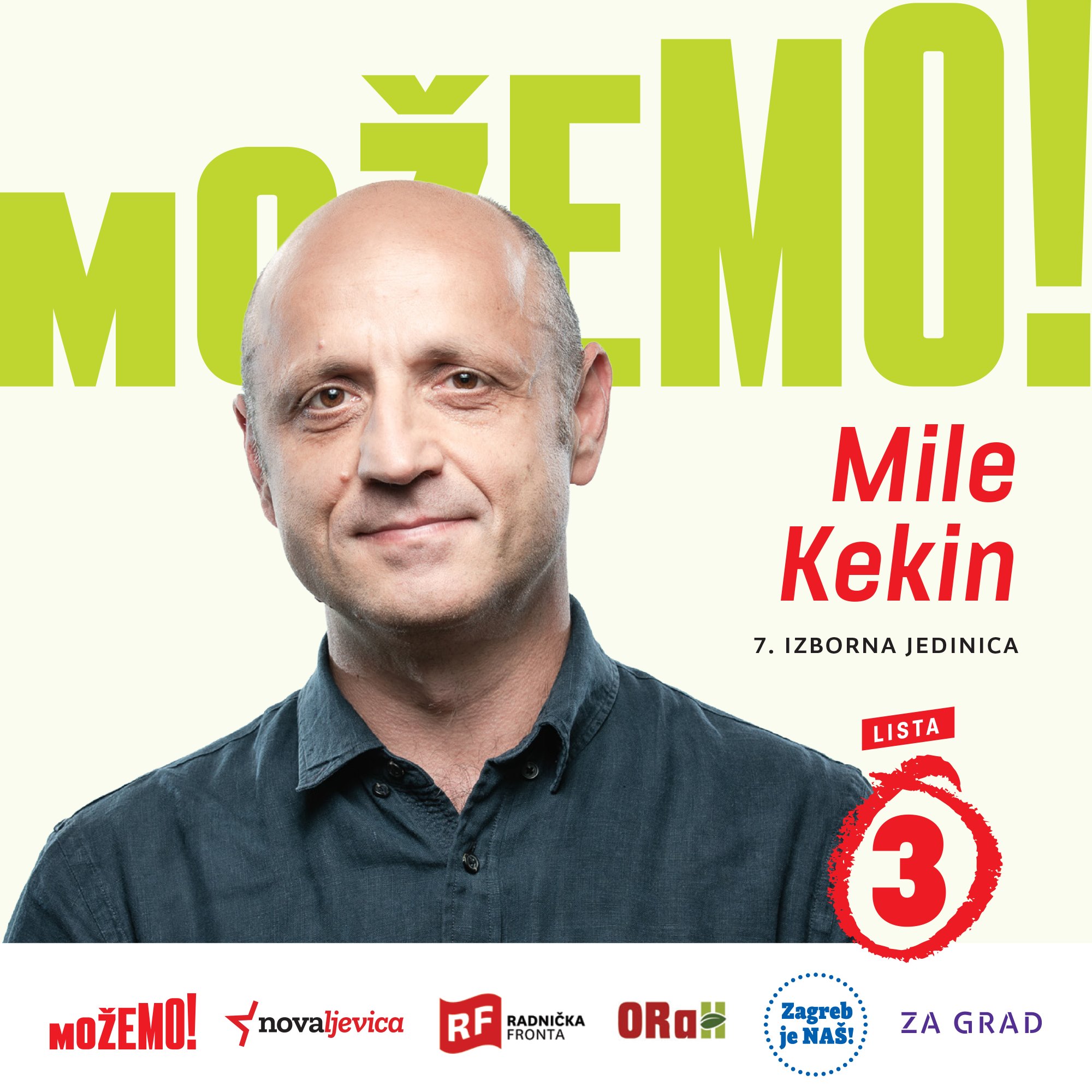 Predstavljamo posljednjeg na našoj listi u 7. izbornoj jedinici – Milu Kekina!