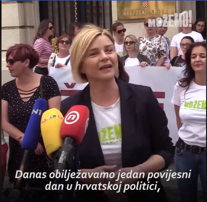 Sandra Benčić: Imamo 6 žena na vrhu naših listi