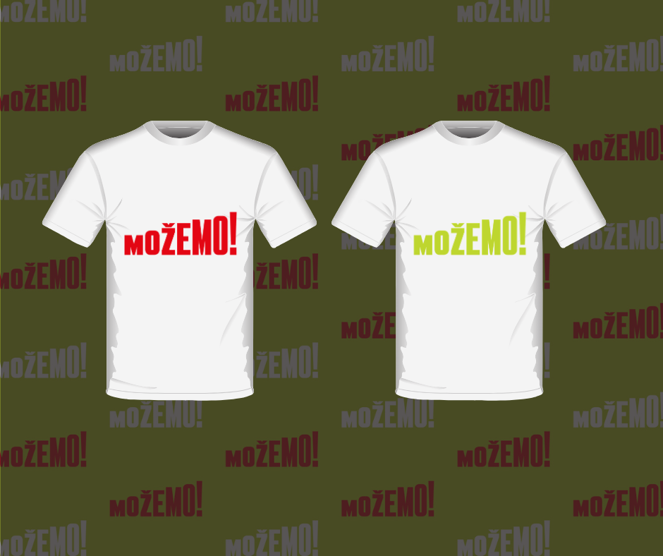 Kako printati svoju Možemo! majicu? :)
