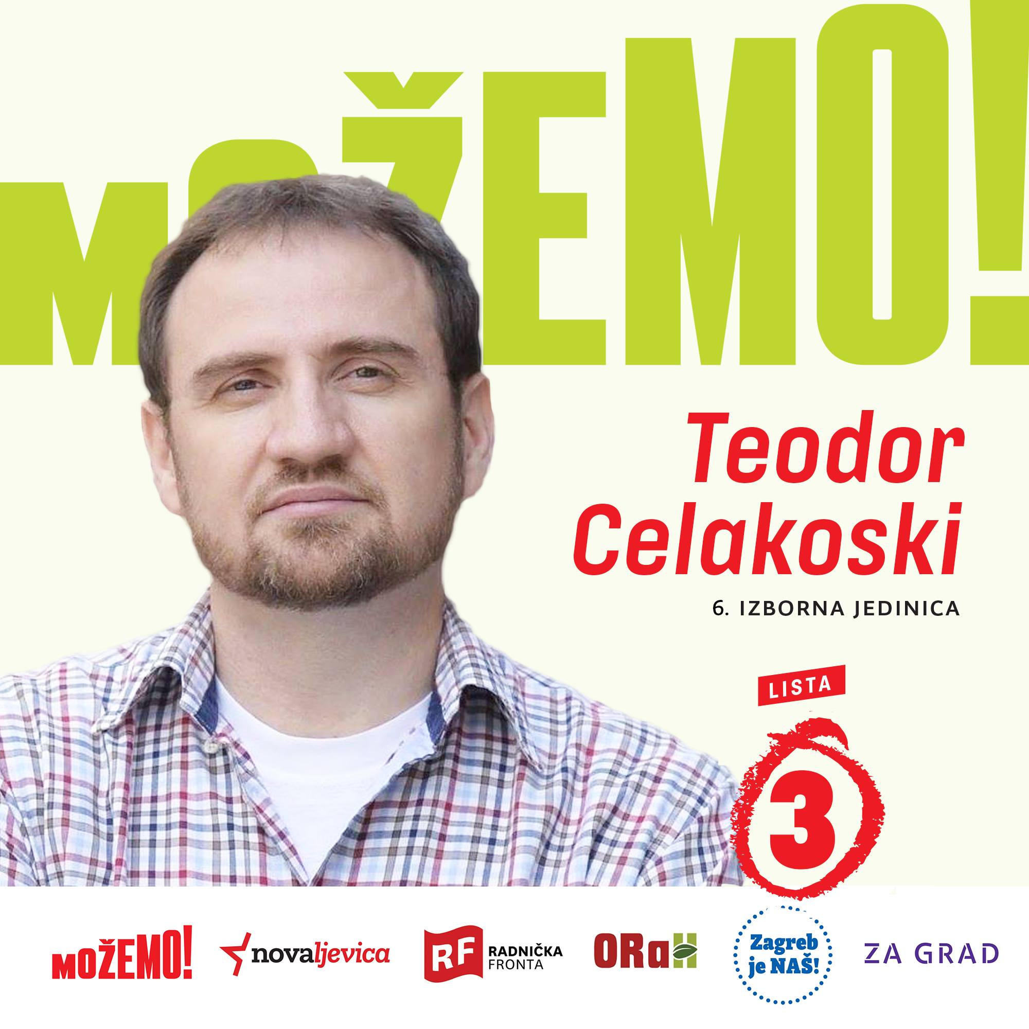 Predstavljamo drugog na našoj listi u 6. izbornoj jedinici – Teodora Celakoskog!